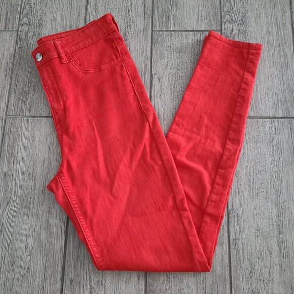 Divided Denim - H&M Divided Skinny Jeans Women’s Size 8 Red